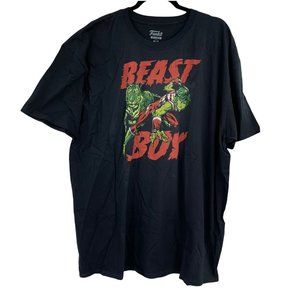 Funko Beast Boy Shirt Men’s 3XL Black Green DC Comics